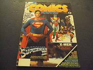 Comics Scene #11 Sept 1983 Man of Steel, X-Men