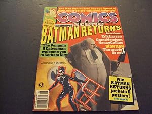 Comics Scene #28 Aug 1992 Exclusive: Batman Returns, Doc Savage Speaks