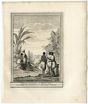 KAZEGUT-SIERRA LEONE-NATIVES Jakob VAN DER SCHLEY after PREVOST-COCHIN, 1747