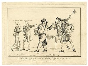 Satire print featuring Armand-Gaston Camus J. MARCHAND, 1797