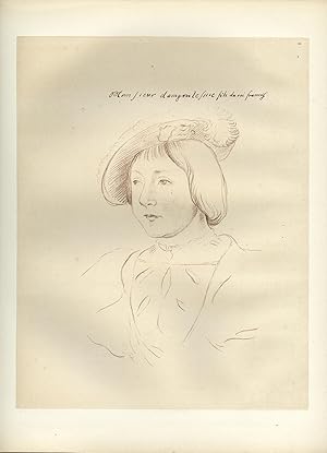 CHARLES II OF ORLEANS-FRANCE-PORTRAIT-P.14 'Monsieur d'Angoulesme, Fils du Roy Francois I' Lord G...