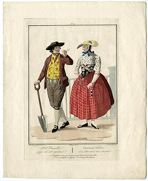Antique Print-COSTUME-DUTCH-ZUID BEVELAND-ZEELAND-LOUIS PORTMAN after KUYPER-1808