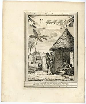 SENEGAL-BALLARD-NATIVE-BALAFO Jakob VAN DER SCHLEY after PREVOST-COCHIN, 1747