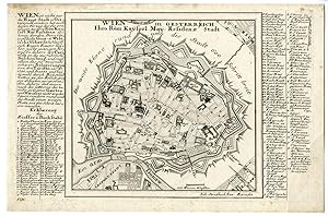 Antique Print-VIENNA-WIEN-AUSTRIA-PLAN-Stridbeck-Bodenehr-1704