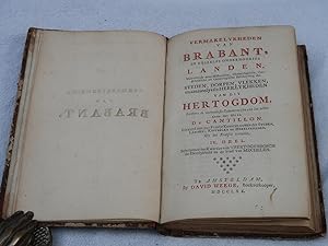 Ph. de CANTILLON Vermakelykheden van Brabant Amsterdam: 1770. Volume 4 only