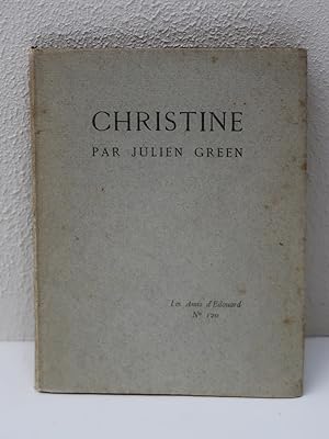 GREEN, Julien Christine Abbeville: 1927.