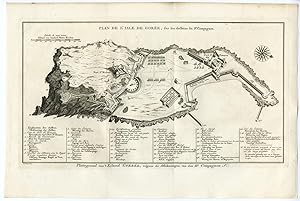 GOEREE-ISLAND-CAPE VERDE-AFRICA Jakob VAN DER SCHLEY after PREVOST, 1747