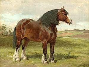 Horse-breeds-Shire-Shirepaard After EERELMAN, c.1898