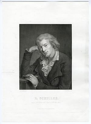 Antique Print-FRIEDRICH VON SCHILLER-MÜLLER after GRAFF-c.1810