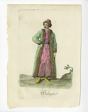 Antique Print-MAN-WALONIA-BELGIUM-COSTUME-Desrais-Grasset-Mixelle-1784