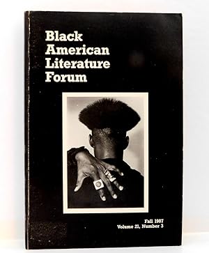 Black American Literature Forum (Fall 1987 Volume 21, Number 3)