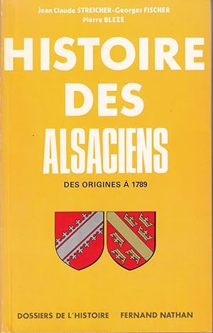 Histoire des Alsaciens des origines à 1789