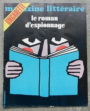 Magazine littéraire, N° 43. Ungaretti. Le roman d'espionnage.