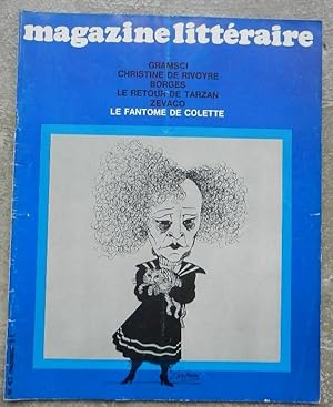 Magazine littéraire, N° 42. Gramsci. Christine de Rivoyre. Borges. Le retour de Tarzan. Zevaco. L...