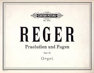 Vier Praeludien und Fugen, Opus 85 fur die Orgel [for Organ ] - MUSIC SCORE