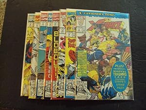 8 Iss X-Force #4,6-7,12-16 Modern Age Marvel Comics