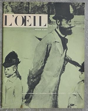 L'oeil. Revue d'art, N° 9, septembre 1955.