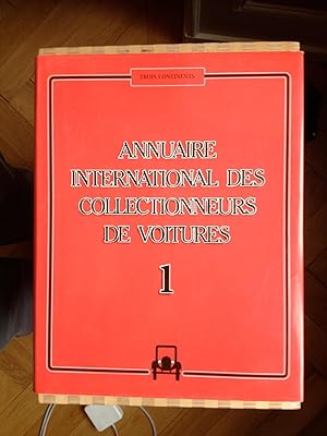Annuaire international des collectionneurs de voitures 1