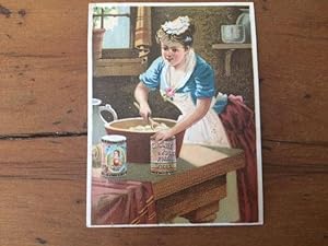 STICKNEY & POOR'S MUSTARDS, SPICES AND EXTRACTS ARE THE BEST (Victorian Trade Card)