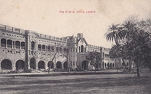 Pakistan Works Department PWD Office Lahore Indian Old Industry Postcard