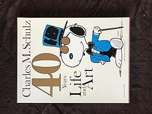 Charles M. Schulz: 40 Years Life and Art with DJ and SLIPCASE