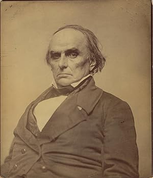 Photographic portrait of Daniel Webster