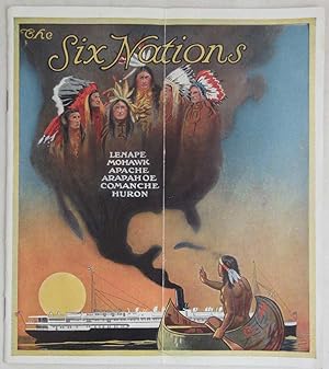 [Clyde Steamship Company Brochure] The Six Nations: Lenape, Mohawk, Apache, Arapahoe, Comanche, H...