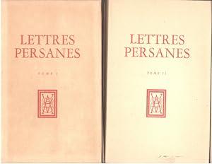 Lettres persanes / 2 tomes / edition ornée de trente-deux eaux-fortes originales de Pierre Rousseau