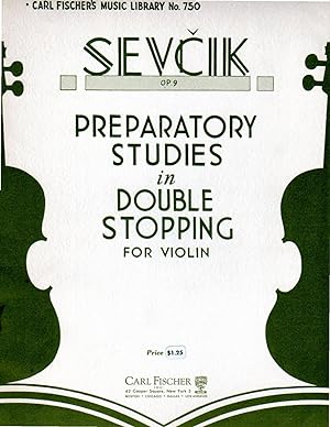 Preparatory Studies in Double Stopping for Violin, Op. 9 [MUSIC SCORE]