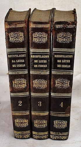 Recopilacion de leyes de los reynos de las Indias [3 volumes]