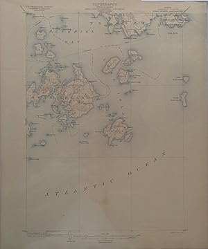 Maine (Hancock County), Swan Island Quadrangle, Topography, State of Maine, U.S. Geological Surve...