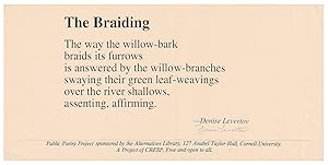 The Braiding [Public Poetry Project]