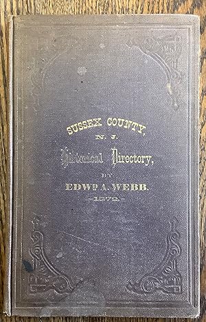The Historical Directory Of Sussex County, N.J.