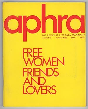 APHRA : The Feminist Literary Magazine, Volume 5, Number 3 (Five, Three; Summer 1974)