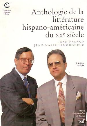 Anthologie de la littérature hispano-américaine du XXe siècle