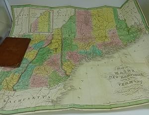 (MAP) MAINE, NEW HAMPSHIRE AND VERMONT