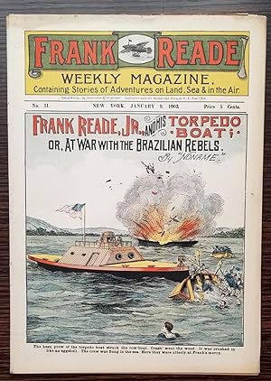 FRANK READE WEEKLY MAGAZINE #11 - January 9, 1903