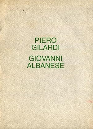 Piero Gilardi. Giovanni Albanese