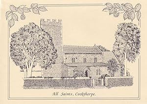 All Saints Cockthorpe Church Norfolk Postcard