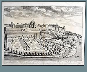 THE ROYAL PALACE AND TOWN OF WINDSOR ( Bird's Eye View of the Royal Palace and Town of Windsor )