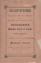 Minutes of the New Brunswick & Prince Edward Island Conference of the Methodist Church of Canada....