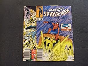 2 Iss Amazing Spider-Man #267-268 Aug-Sep '85 Copper Age Marvel Comics