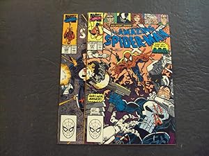 2 Iss Amazing Spider-Man #330-331 Copper Age Marvel Comics