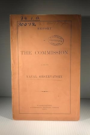 Report of the Commission on site for Naval Observatory