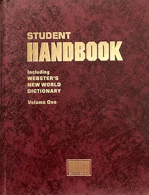 Student Handbook, Including Webster's New World Dictionary, Volume One