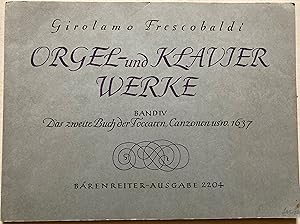 Girolamo Frescobaldi Organ And Keyboard Works