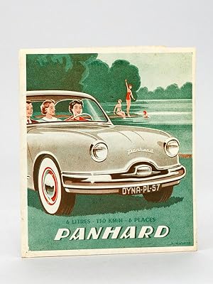 Panhard Duna 57 - Dépliant publicitaire original. 6 litres, 130 km/h, 6 places