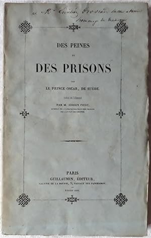 Des peines et des prisons.