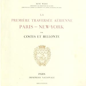 La première traversée aérienne Paris - New-York