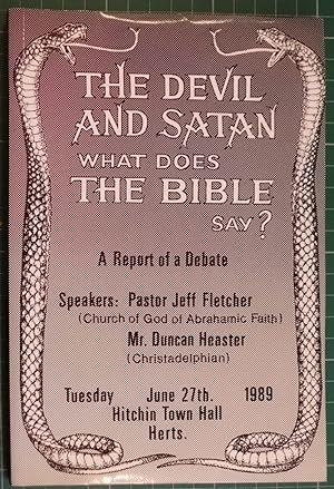 The Devil and Satan What Does the Bible Say